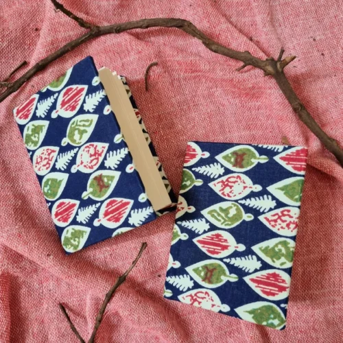 Brownliving Upcycled Handloom Fabric Pocket Diary