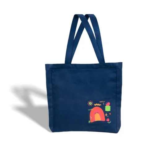 Brownliving Walk in the park Sustainable Tote Bag - Blue