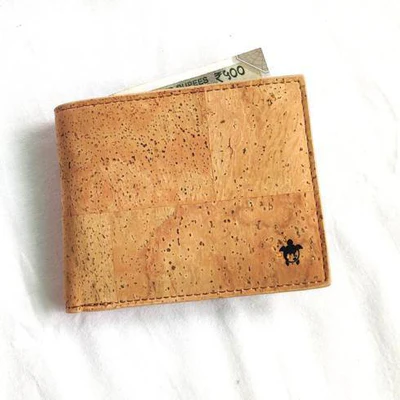 Brownliving Cork Wallets- Kakapo Wallet