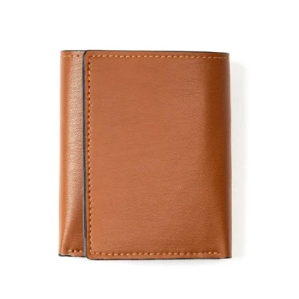 Brownliving Oxylus Apple Leather Wallet - Gingerbreab / Black