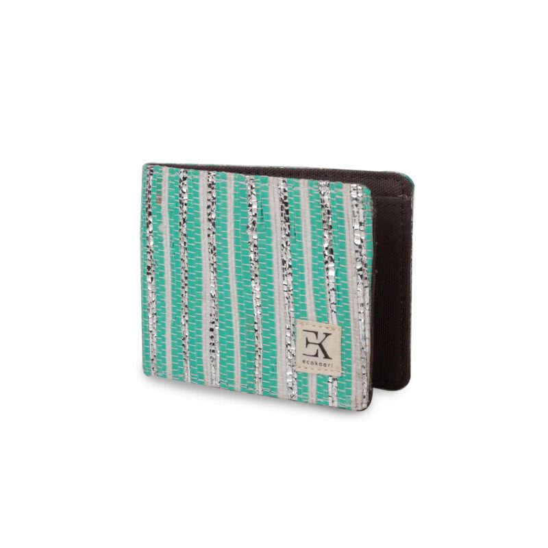 EcoKaari Recycled Wallet Green